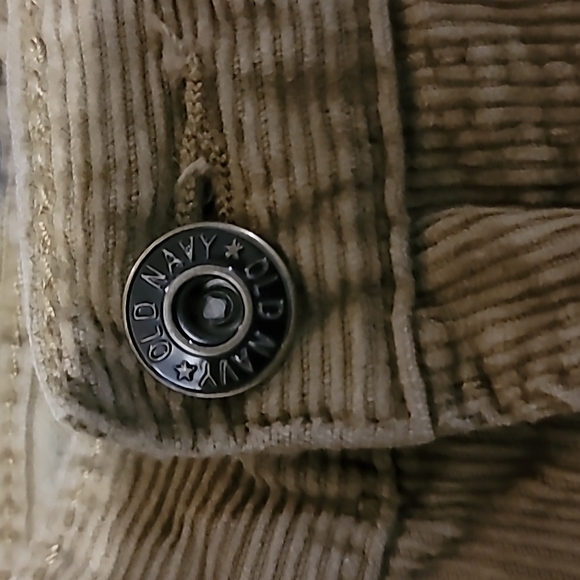 Gently Loved corduroy pants light brown in color size 10 regular by Old Navy - Picture 10 of 11